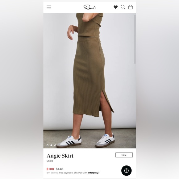 Rails marching skirts set - Picture 2 of 3